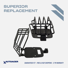 Autoacer -2p Turn Signal Protector Grill Set For Mercedes G Wagon W460 W461 W463 Autoacer -2p Turn Signal Protector Grill Set For Mercedes G Wagon W460 W461 W463