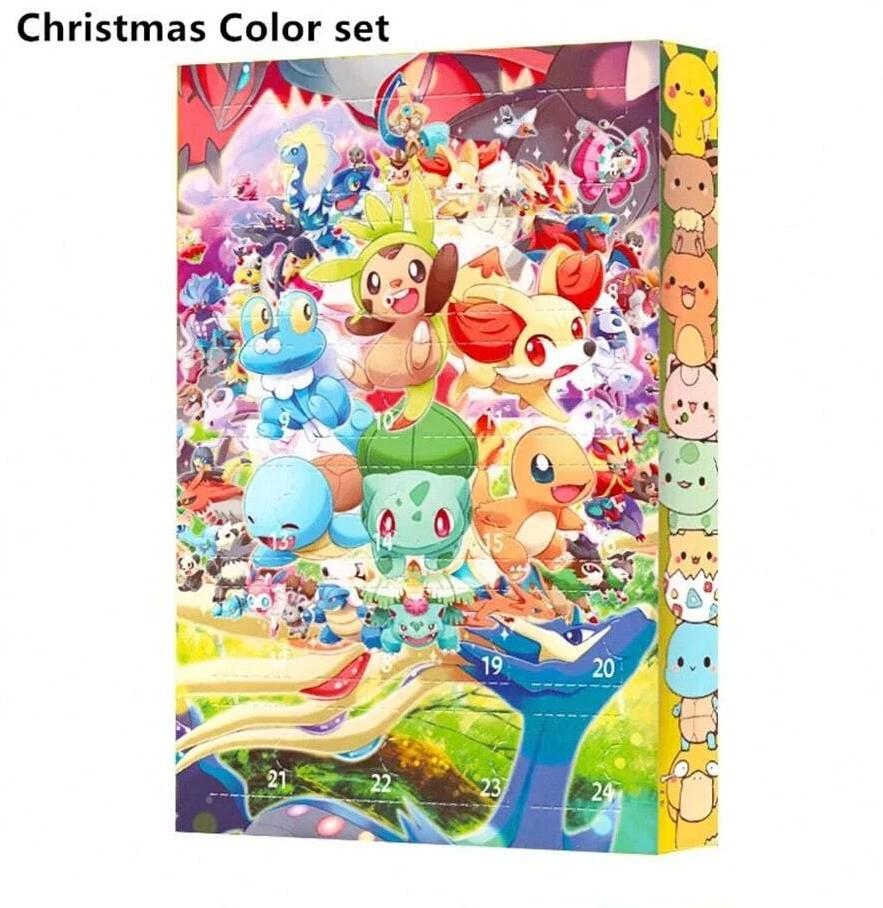 Pokemon Advent Calendar 2025 with 24 Figures | Christmas | Gift - Image 3 of 4