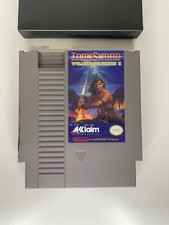 Iron Sword Wizards and Warriors 2 Cartridge Only NES 1989 Authentic