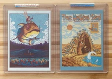 Dave Matthews Band 2023 Noblesville Deer Creek Poster Setlist Trading Card Set