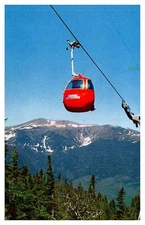 Postcard TRAM SCENE Jackson New Hampshire NH o/19 AS8231