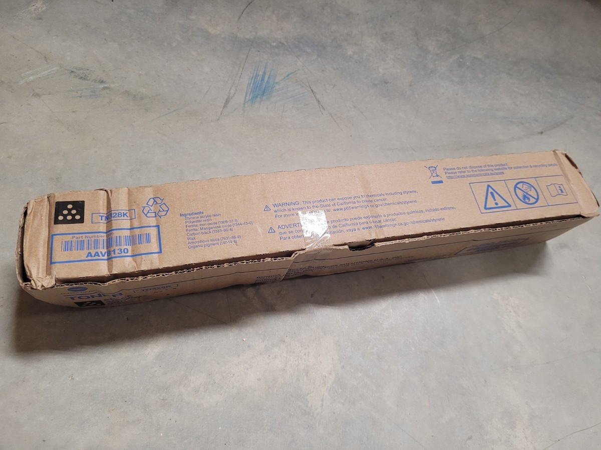 GENUINE KONICA MINOLTA BLACK TONER - TN328 - AAV89430 | eBay