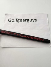 Scotty Cameron BLACK and RED Matador MEDIUM Mid Large Putter Grip Titleist NEW