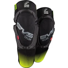 EVS Sports TP199 KNEE/SHIN GUARD BLACK/HI-VIS 2X TP199K-BKHV-XXL