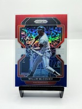 2022 Panini Prizm - Tier II Willie McCovey #132 Red White & Blue Prizm