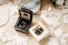 LEGO Ring Gift Box, Handmade engagement wedding bride proposal Groom Custom