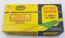 Vintage Aurora Model Motoring Slot Car Wide Track Adapter O to HO Gauge Lot of 4
