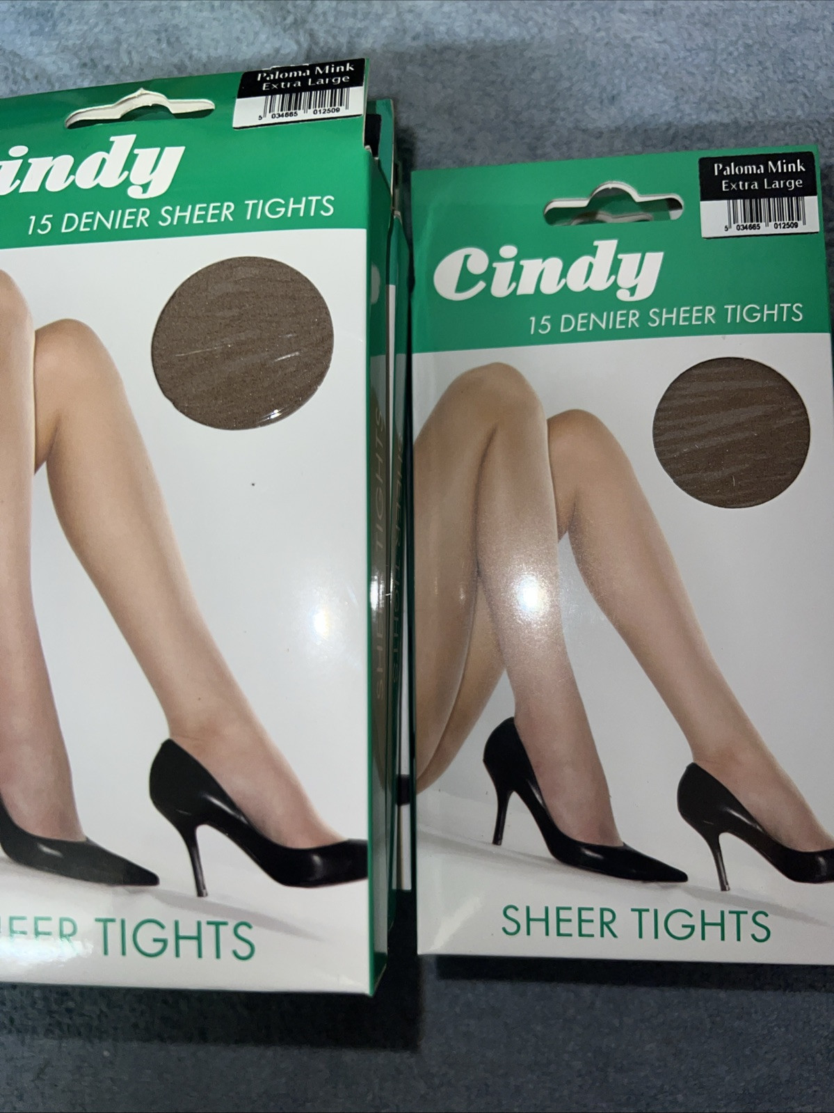 cindy 15 Denier Tights  Paloma Mink Size  Extra Large X4