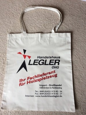 Legler Handelshaus Stoffbeutel Stofftasche Stoff Tasche Beutel Werbung Reklame