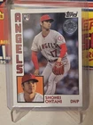 Shohei Ohtani 2019 Topps Update 1984 Style Insert RC Error Card 84-25