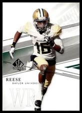 2014 SP Authentic Tevin Reese Rookie Baylor Bears #82