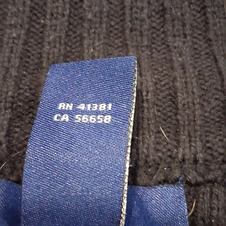 Chaps Women’s Black and White Aztec Print Full Zip-Up Cardigan - Size Large - Image 3 of 4