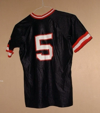 VINTAGE LADY CHAMPION PRODUCTS INC. SILKY NYLON T-SHIRT/JERSEY -14 !!!