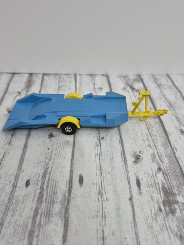 VINTAGE 1970 Matchbox Blue Yellow King Size Trailer Lesney England K46 - Picture 2 of 5