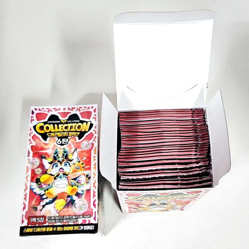 1 Huevo de Dragón Especial + 29 Código de Artículo Dragon Village Colección Tarjeta Vol.6 Cupón Foto 4 de 4