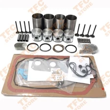 4G52 Overhaul Rebuild Kit for Mitsubishi Engine Piston Full Gasket Bearing Kit