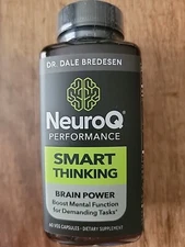 NeuroQ Perfomance Smart Thinking Brain Power 60 Veg Capsules Life Seasons 6/2026