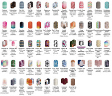 Jamberry Nail Wraps - "C" Wraps -- HALF SHEETS -- Varies Styles Great Selection!