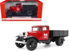 1931 Ford Model AA Pickup Truck Red and Black Go Refreshed - Drink Coca-Cola Car