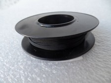 30 m Plisseeschnur Polyester 0,8 mm Rollo Jalousette Schnur schwarz Kordel A