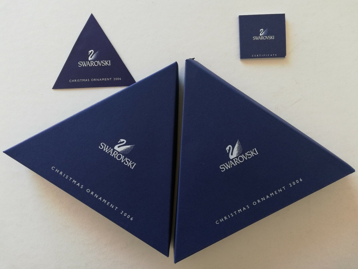 Swarovski Ornament Stern 2006 + Zertifikat mit Originalverpackung +  Zertifikat 9003148376137| eBay