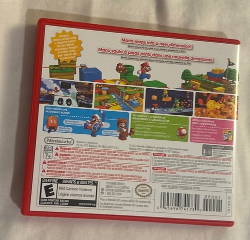 Super Mario 3D Land (3DS, 2011) - CIB - Tested - Picture 2 of 7