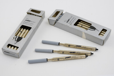 Lamy M16F Ballpoint Pen Refill -Fine tip, Black Ink
