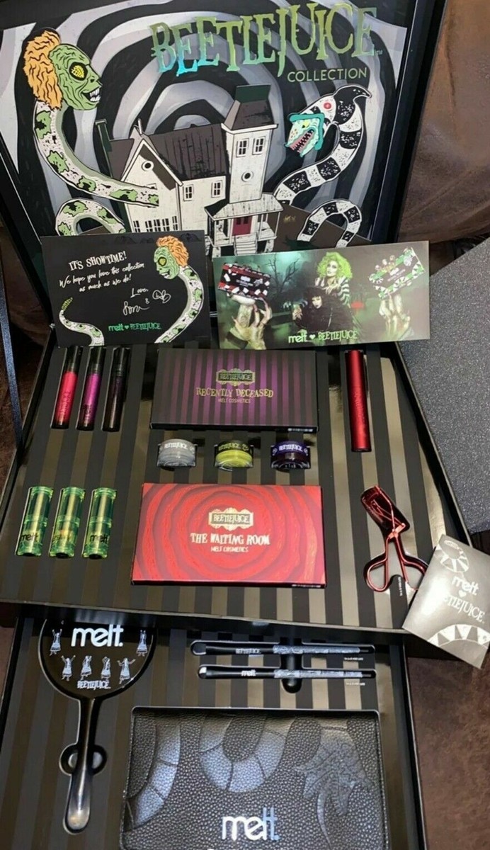 Melt Cosmetics X Beetlejuice PR Collection 💚💜🖤 Limited Edition