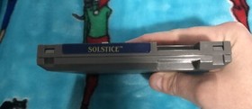 Videogioco Nintendo NES Solstice: The Quest for the Staff of Demons con manuale