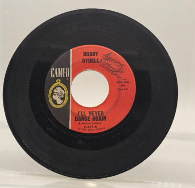 Bobby Rydell I ll Never Dance Again / Gee It s Wonderful 7'' 45 Single Rec C 217