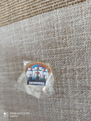 Vintage Pin's Christoph Kolumbus - Historisches Symbol aus Sammlung