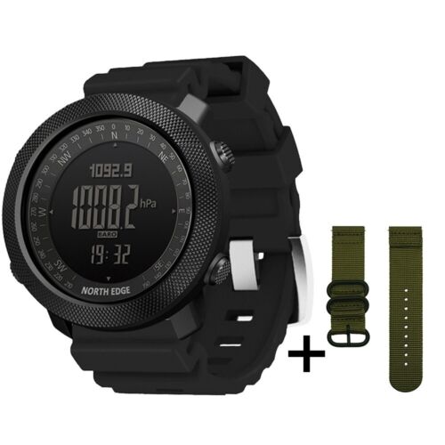 NORTH EDGE APACHE 3 Reloj Inteligente Hombre Altímetro Barómetro Militar Ejército Reloj - Imagen 19 de 22