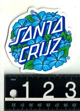 Santa Cruz Flower Dot Sticker 3.25 in x 3.1 in Classic Multicolor Skate Decal