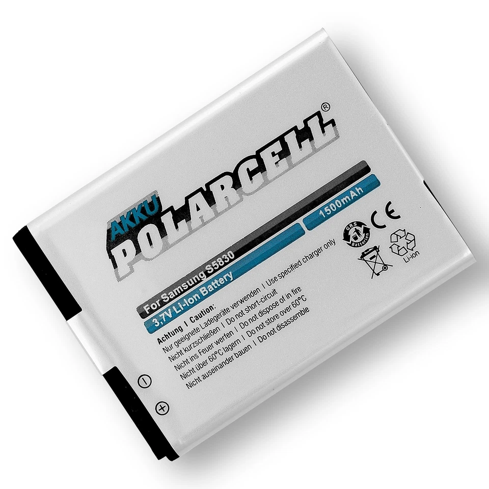 PolarCell Batería para Samsung Galaxy Young GT-S6310N DuoS GT-S6312 EB464358VU - Imagen 2 de 4