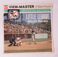 1960's Little League World Series Veiw-Master 3 Reels Pack GAF