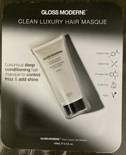 GLOSS MODERNE CLEAN LUXURY HAIR MASQUE SOLEIL 3.4 FL OZ 100mL/New Sealed/Vegan