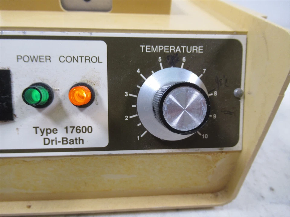 Thermolyne Tipo 17600 Dri-Bath DB17615 con Bloque de Calor 20 Posiciones  Foto 4 de 4