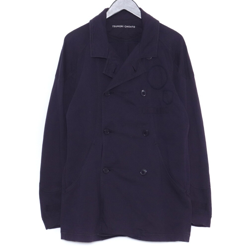 TSUMORI CHISATO Patch Military Jacket Size 2 Purple TM91JA911 | eBay