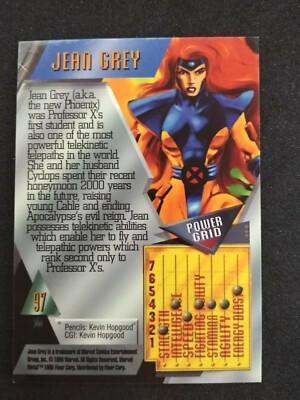 1995 Fleer Metal Marvel Card Jean Gary #97 | eBay