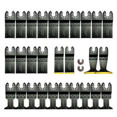 Oscillating Saw blades Multi Tool Wood Metal Cut Cutter for Dewalt Fein 30 Pack - Image 1 of 4