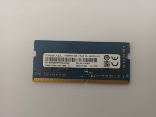 MEMORIA SODIMM RAMAXEL 4 GB PC4-2666V-SC0-11 - Zdjęcie 1 z 1