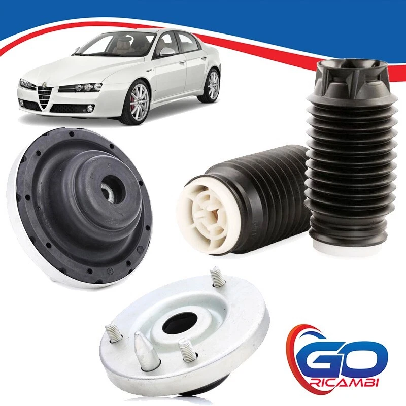 KIT 2 SUPPORTI E 2 TAMPONI AMMORTIZZATORI ANTERIORI PER ALFA ROMEO 159 BRERA - Immagine 2 di 4