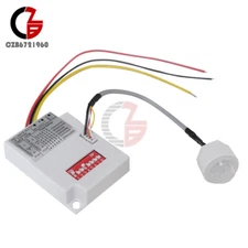 PIR Motion Sensor Switch IR Infrared Body Induction Detector DC 8-30V/AC85V-265V