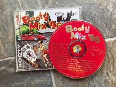Booty Mix '96 - Various Artist Compilation CD Intersound Vintage Hip Hop