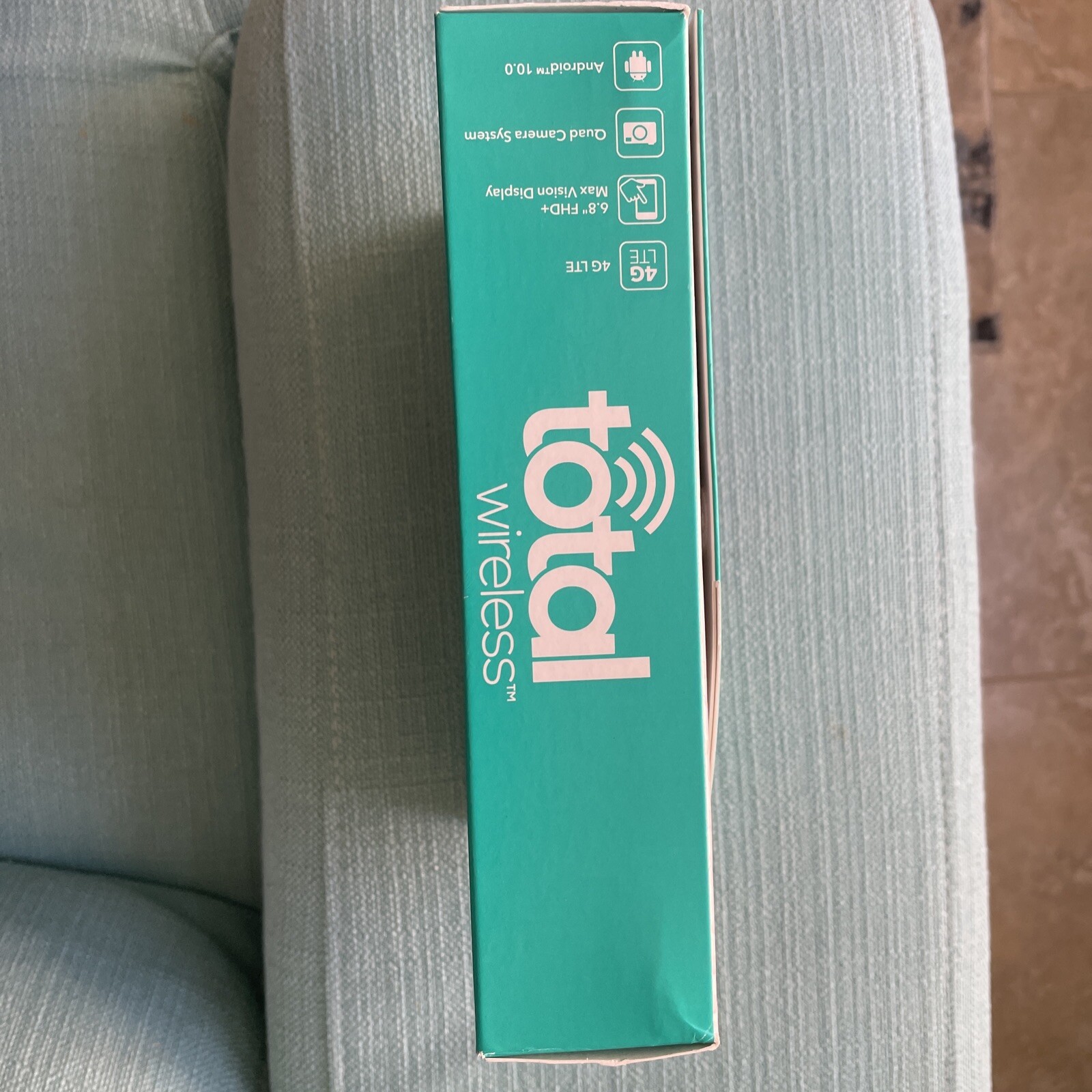 Total Wireless Moto G Stylus, 128GB, Black Prepaid Smartphone (Locked