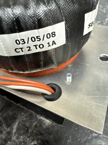 Utility Relay Company CT Current Transformer Breaker Control 11442A Trip Unit - Picture 4 of 9
