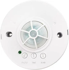 YCA1001 Ceiling Mount PIR Motion Sensor Light Switch, 360 Occupancy Sensor Lamp