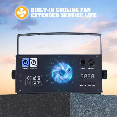 200W COB LED DMX Par Light DJ Party Stage Light Blinder Spot Lighting Warm&Cool - Picture 7 of 13