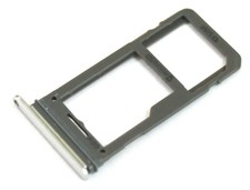 OEM AT T SAMSUNG GALAXY S8 PLUS SM-G955U ORIGNIAL SILVER MICRO SD SIM CARD TRAY