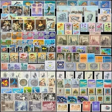 Mint Stamp Collection San Marino - 500 Different Stamps in Full Sets and Singles